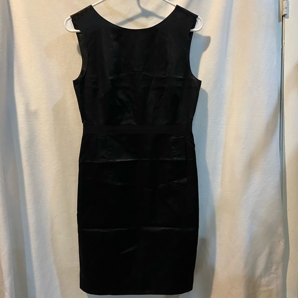 Nine West LBD with crisscross design